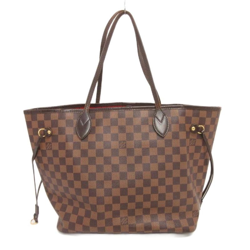 Louis Vuitton Neverfull MM Damier Ebene N41358 Tote Bag Shoulder Brown