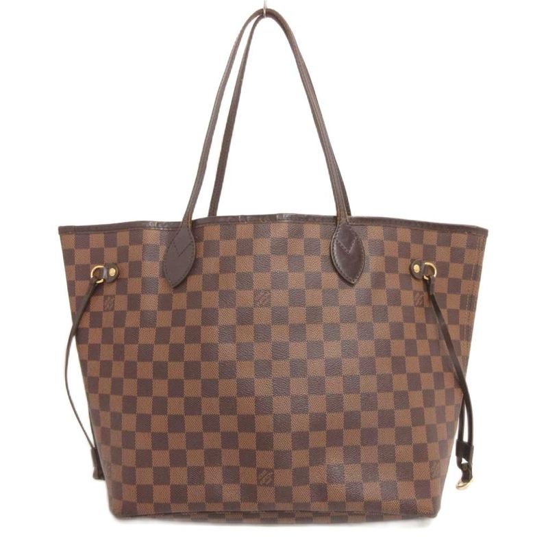 Louis Vuitton Neverfull MM Damier Ebene N41358 Tote Bag Shoulder Brown