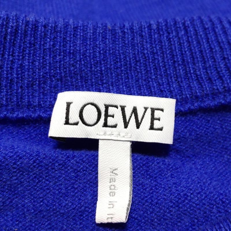 Loewe Long Sleeve Sweater Size XS Women's - Blue X Navy Crew Neck