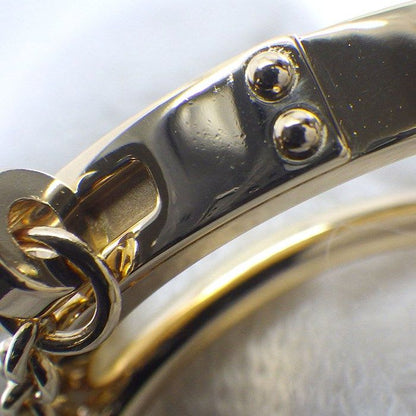 Hermes Ring Kelly TPM Double 2 two Finger Chain 18K Yellow Gold No 12 #52