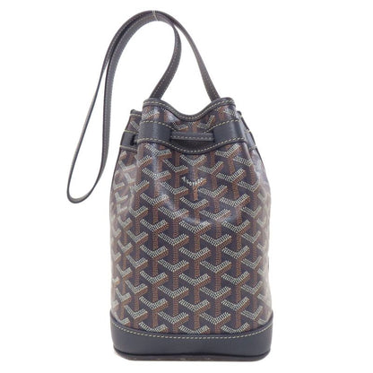 Goyard Petit Flo Bucket Shoulder Bag Coated Canvas Women's