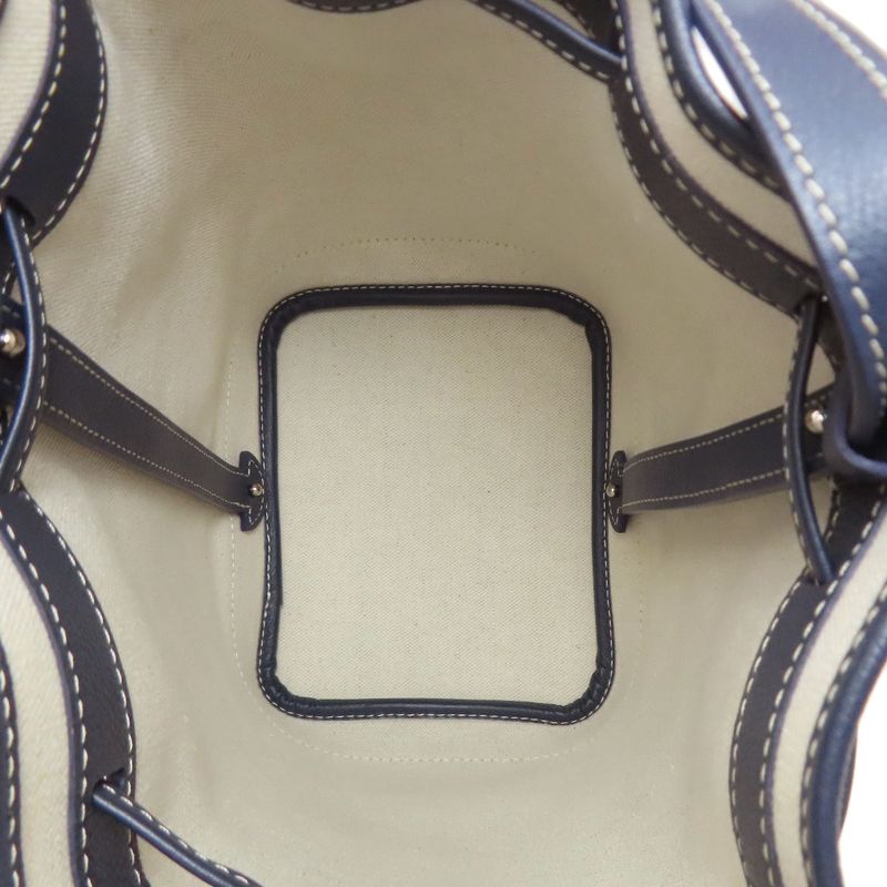 Goyard Petit Flo Bucket Shoulder Bag Coated Canvas Women's