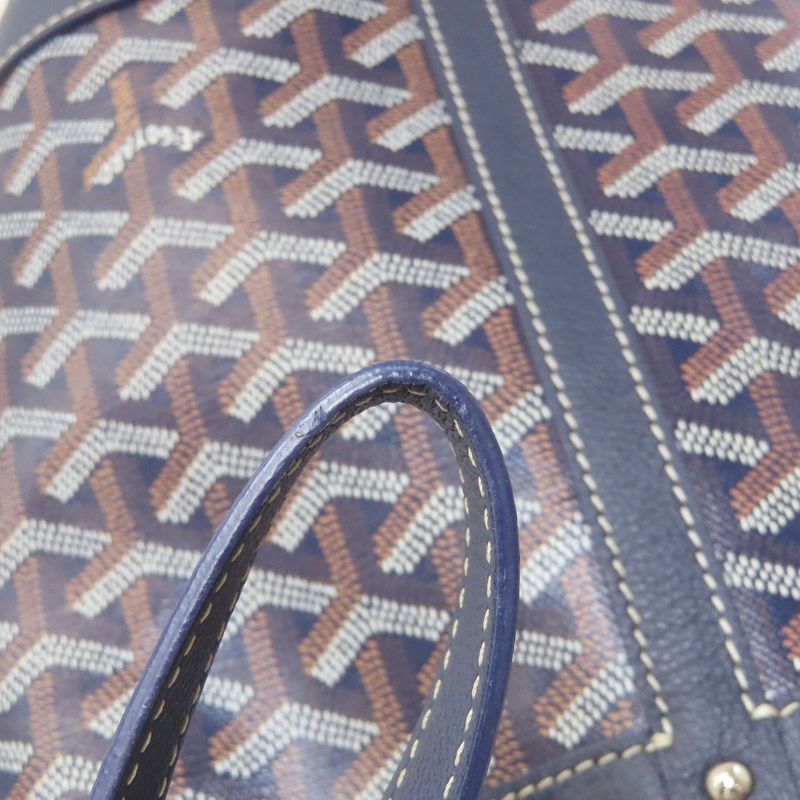 Goyard Petit Flo Bucket Shoulder Bag Coated Canvas Women's