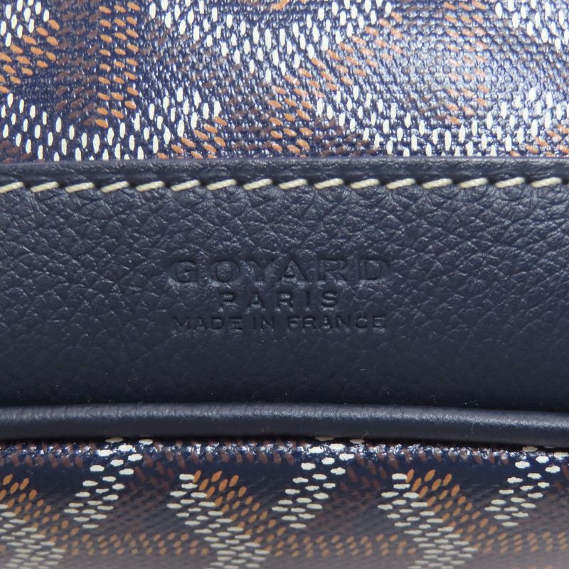 Goyard Petit Flo Bucket Shoulder Bag Coated Canvas Women's