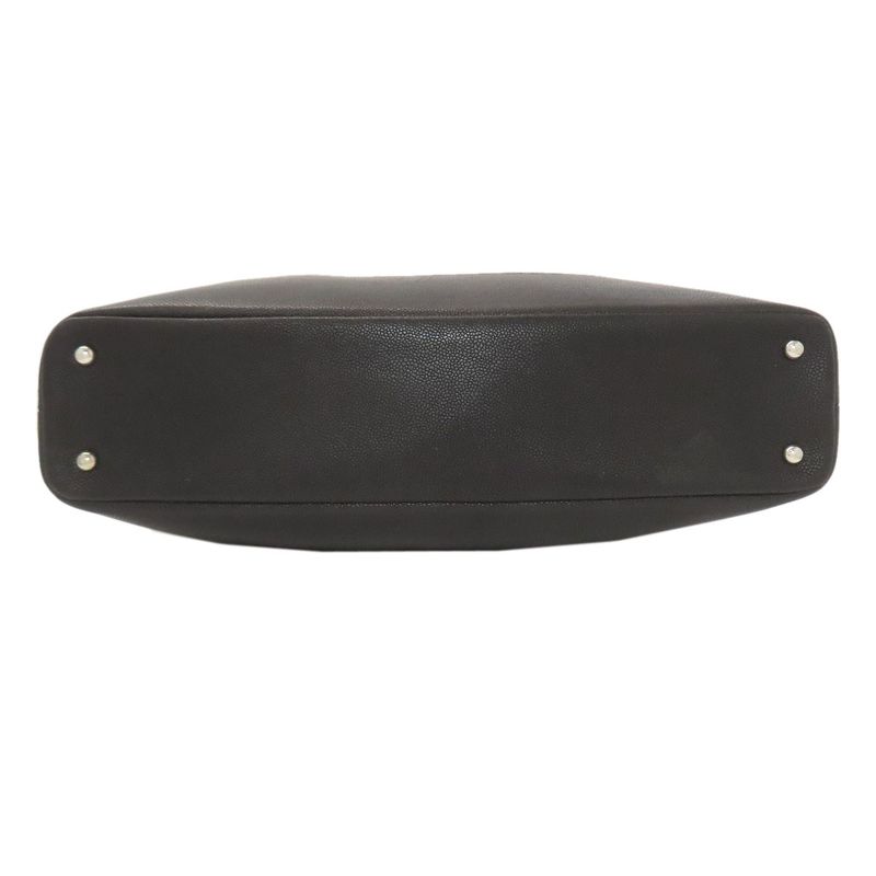 Chanel Matelasse Silver Hardware 2WAY Tote Bag Calf Women's