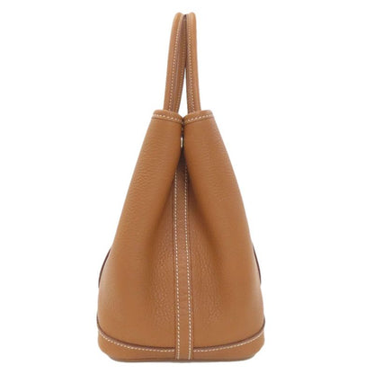 Hermes Garden Party TPM Gold Silver Hardware Handbag Negonda Ladies