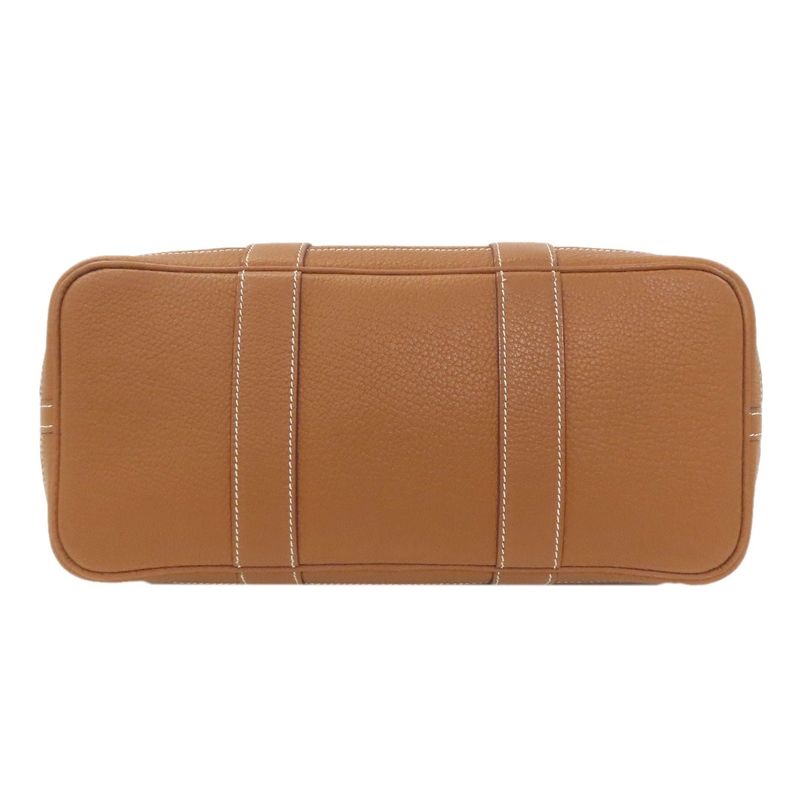 Hermes Garden Party TPM Gold Silver Hardware Handbag Negonda Ladies