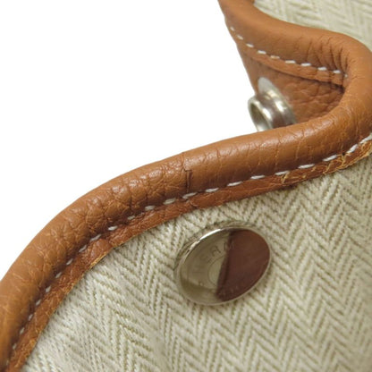 Hermes Garden Party TPM Gold Silver Hardware Handbag Negonda Ladies