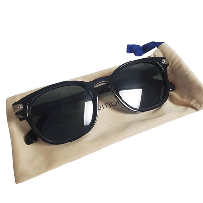 Louis Vuitton Sunglasses Women's Men's Brand Black Z2381u Signature Square