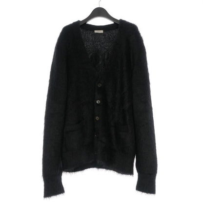 Dior × Peter Doig 21AW Back Logo Embroidery Mohair Knit Cardigan Sweater Long