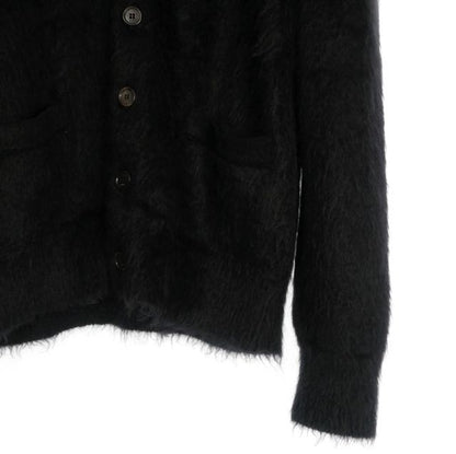 Dior × Peter Doig 21AW Back Logo Embroidery Mohair Knit Cardigan Sweater Long