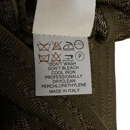 Fendi Short Sleeve Sweater Size (j-i) 40 Women's - Khaki X Gold Zucca Pattern
