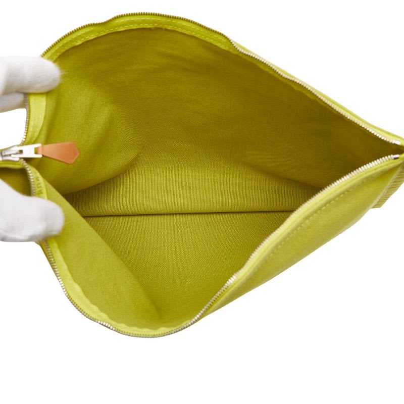 Hermes Bora GM Green Cotton Ladies