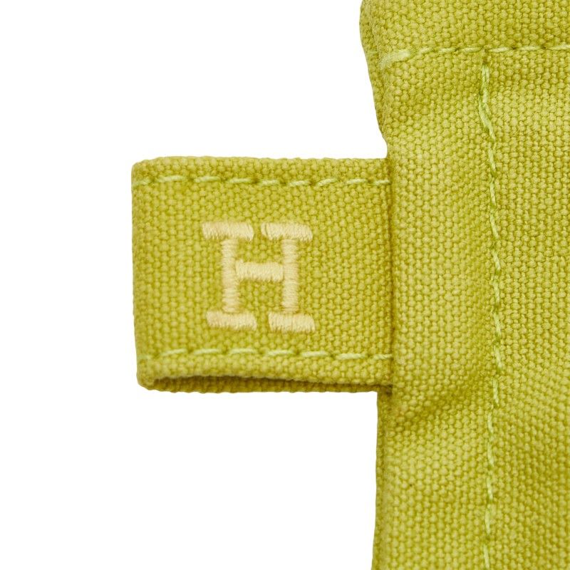 Hermes Bora GM Green Cotton Ladies
