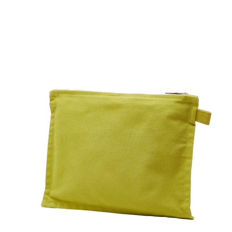 Hermes Bora MM Green Cotton Ladies