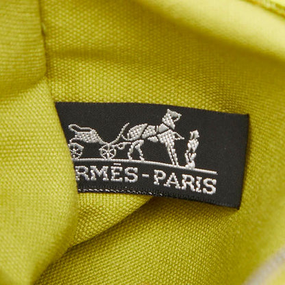 Hermes Bora PM (small) Green Cotton Ladies Hermes