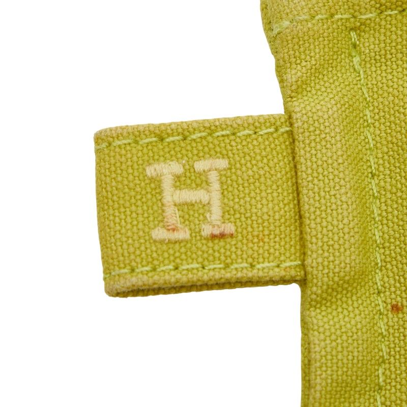 Hermes Bora PM (small) Green Cotton Ladies Hermes
