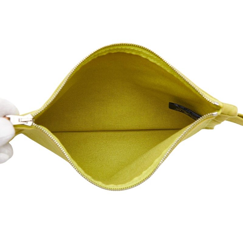 Hermes Bora PM (small) Green Cotton Ladies Hermes