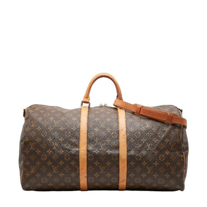 Louis Vuitton Monogram Keepall Bandouliere 55 Boston Bag Shoulder Bag 2WAY