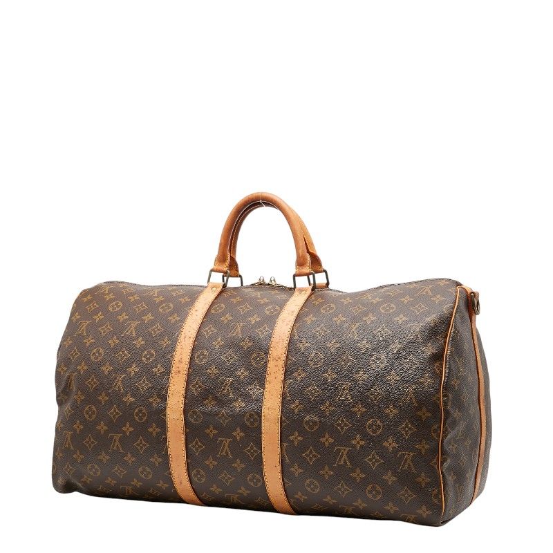 Louis Vuitton Monogram Keepall Bandouliere 55 Boston Bag Shoulder Bag 2WAY
