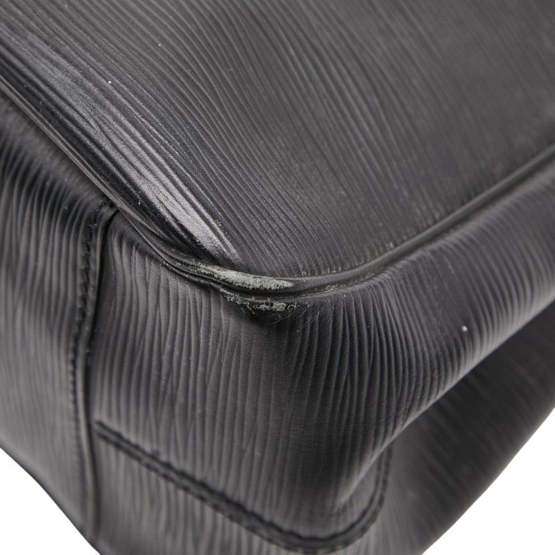 Louis Vuitton Epi Passy PM M59262 Black Noir Black Leather Women's Louis Vuitton