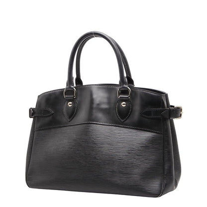 Louis Vuitton Epi Passy PM M59262 Black Noir Black Leather Women's Louis Vuitton