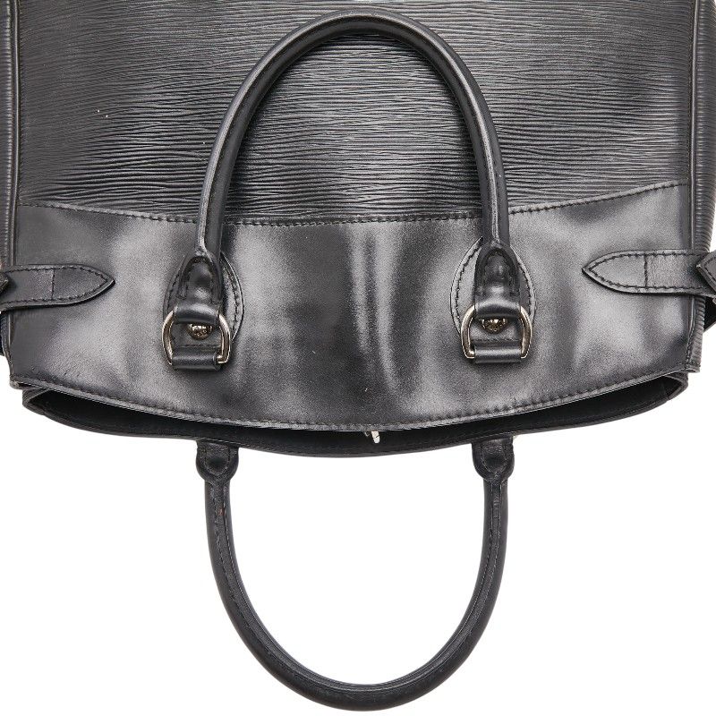 Louis Vuitton Epi Passy PM M59262 Black Noir Black Leather Women's Louis Vuitton