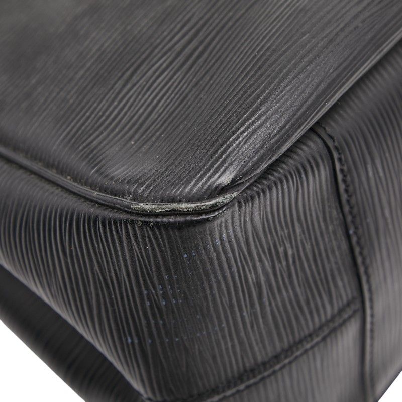 Louis Vuitton Epi Passy PM M59262 Black Noir Black Leather Women's Louis Vuitton