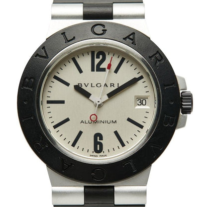 Bvlgari Al38a Black Rubber Aluminum Men's Bvlgari