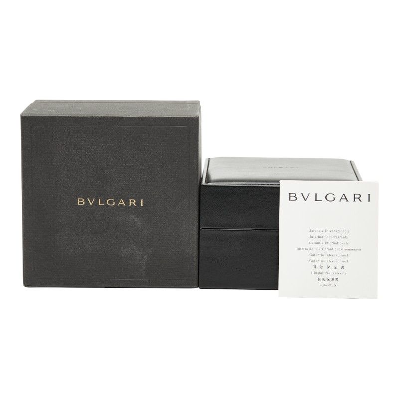 Bvlgari Al38a Black Rubber Aluminum Men's Bvlgari