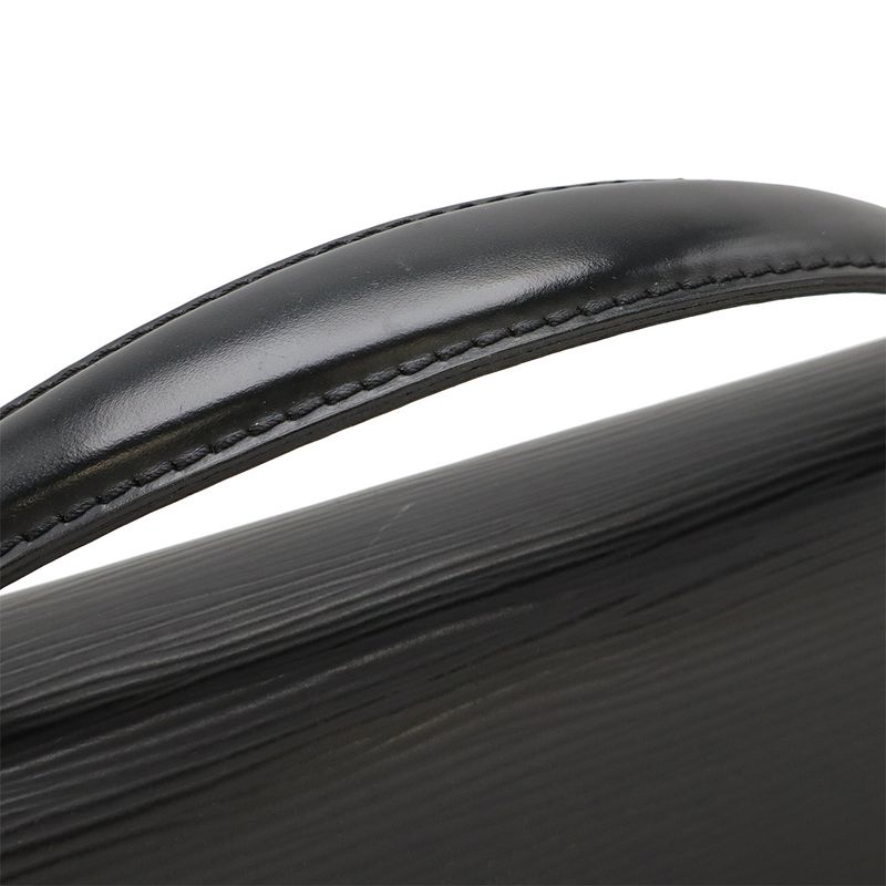 Louis Vuitton Epi Handbag Second Bag 2WAY Shoulder Bag Noir Black Gold Hardware