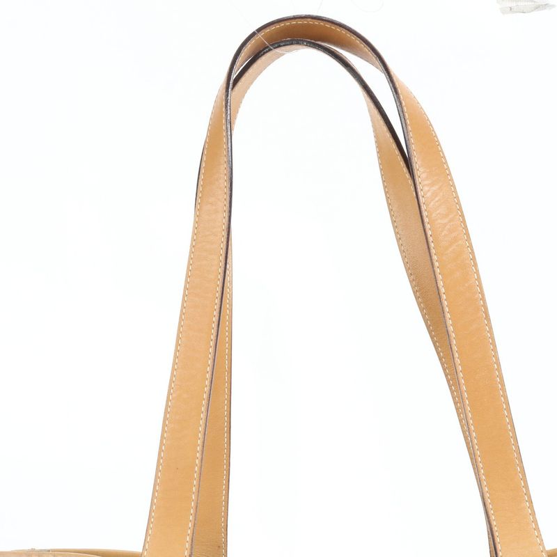 Vintage Old Gucci Micro GG Sherry Line 002 904 Leather Tote Bag Shoulder Bag A4