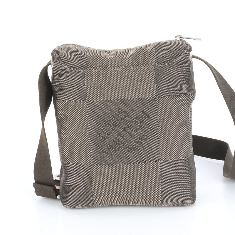 Louis Vuitton Damier Jean Citadin PM M93043 Leather Shoulder Bag Crossbody