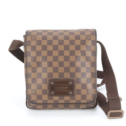 Louis Vuitton Damier Brooklyn PM N51210 Leather Shoulder Bag Crossbody Messenger