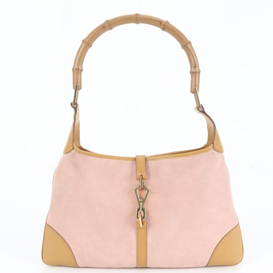 Gucci Bamboo Kandensky 001 4060 Leather Shoulder Bag Shoulder One Shoulder Tote