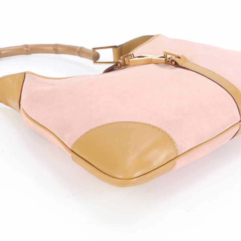 Gucci Bamboo Kandensky 001 4060 Leather Shoulder Bag Shoulder One Shoulder Tote