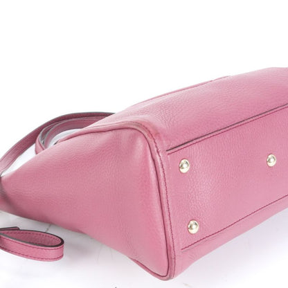 Gucci Soho Interlocking G Tassel 369176 Leather 2WAY Shoulder Bag Crossbody