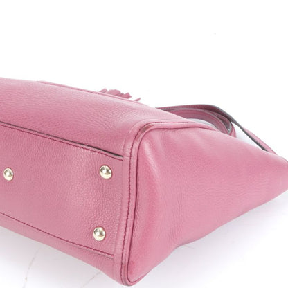 Gucci Soho Interlocking G Tassel 369176 Leather 2WAY Shoulder Bag Crossbody