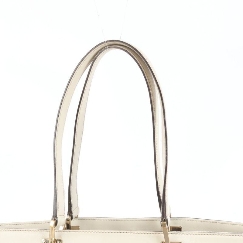 Gucci GG Canvas Chain Horsebit 145984 Leather Tote Bag Shoulder Hand Ladies ECE