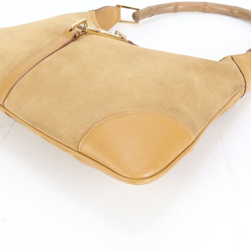 Gucci Bamboo Kandensky 001 4060 Leather Shoulder Bag Shoulder One Shoulder Tote