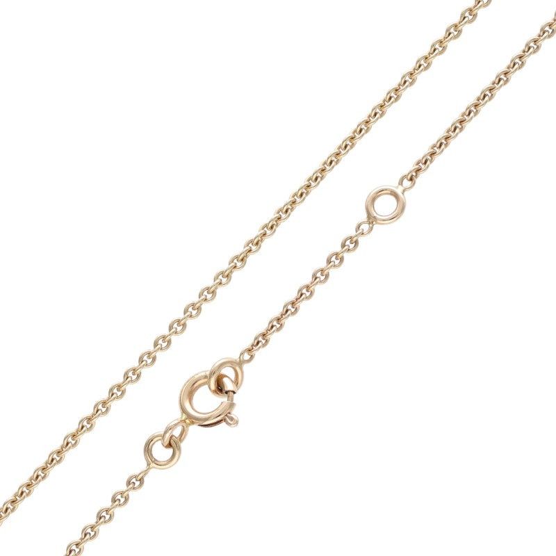 Hermes Amulet Constance 18K Pink Gold Diamond Bag Motif Necklace Men's
