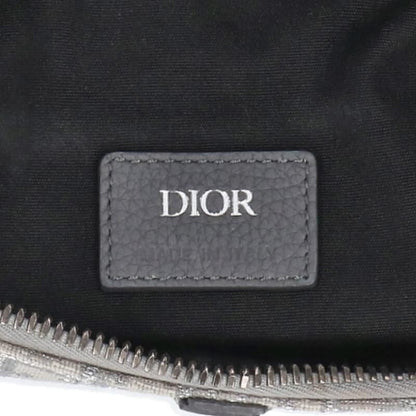 Dior Saddle Oblique Jaguar Lame Stitch Shoulder Bag Women's