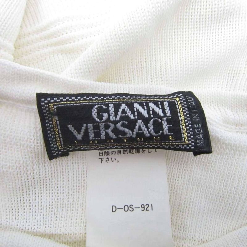 Gianni Versace Gianni Versace Knit Cut And Sewn Long Sleeve Round Neck 38 M