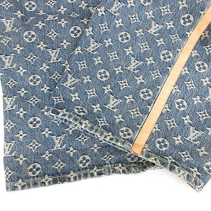 Louis Vuitton Monogram Denim Tailored Pants Sideline Rm251 mm UZD