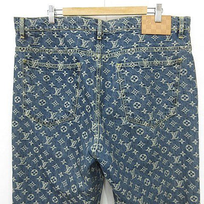 Louis Vuitton Monogram Denim Tailored Pants Sideline Rm251 mm UZD
