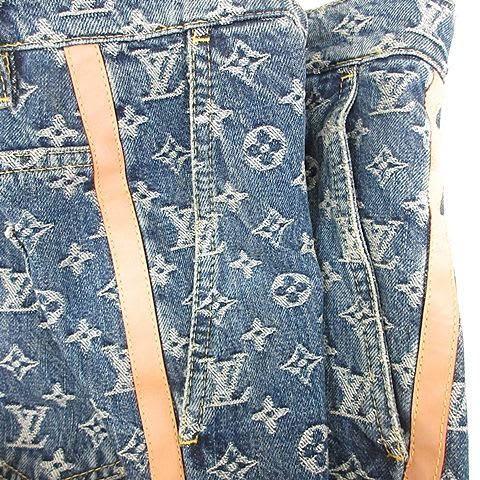 Louis Vuitton Monogram Denim Tailored Pants Sideline Rm251 mm UZD