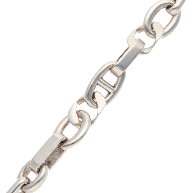Hermes AGM Silver Bracelet Men's 11link