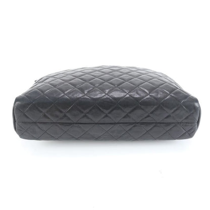 Chanel Serial Seal Matelasse Lambskin Leather Chain Shoulder Bag Genuine