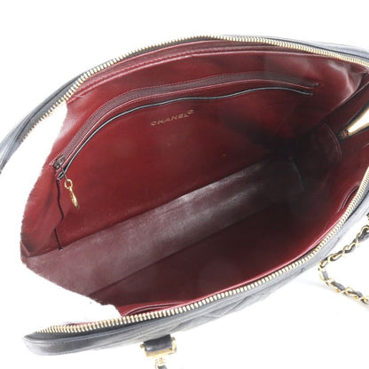 Chanel Serial Seal Matelasse Lambskin Leather Chain Shoulder Bag Genuine