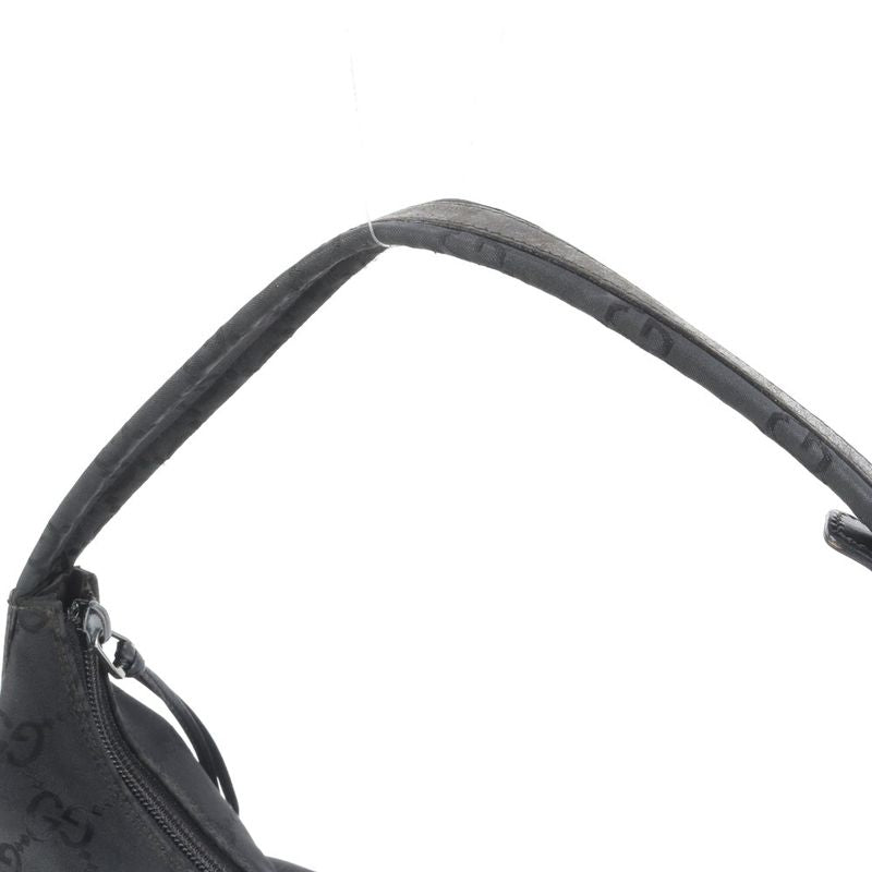 Gucci GG Nylon 001-3380 Leather Shoulder Bag Shoulder Hand Genuine Leather